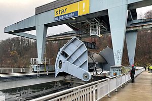 Kraftwerk Schaffhausen Totalrevision der Stauwehre