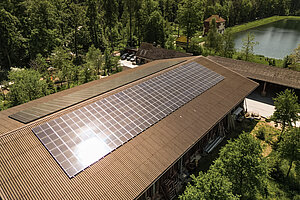 Photovoltaikanlage Grün Schaffhausen