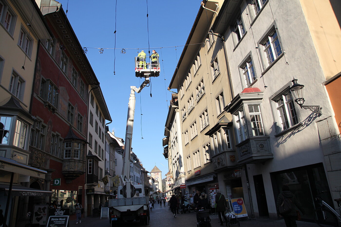 Weihnachtsbeleuchtung Schaffhausen
