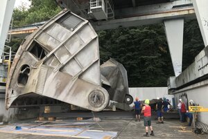 Stauwehrrevision am Kraftwerk Schaffhausen
