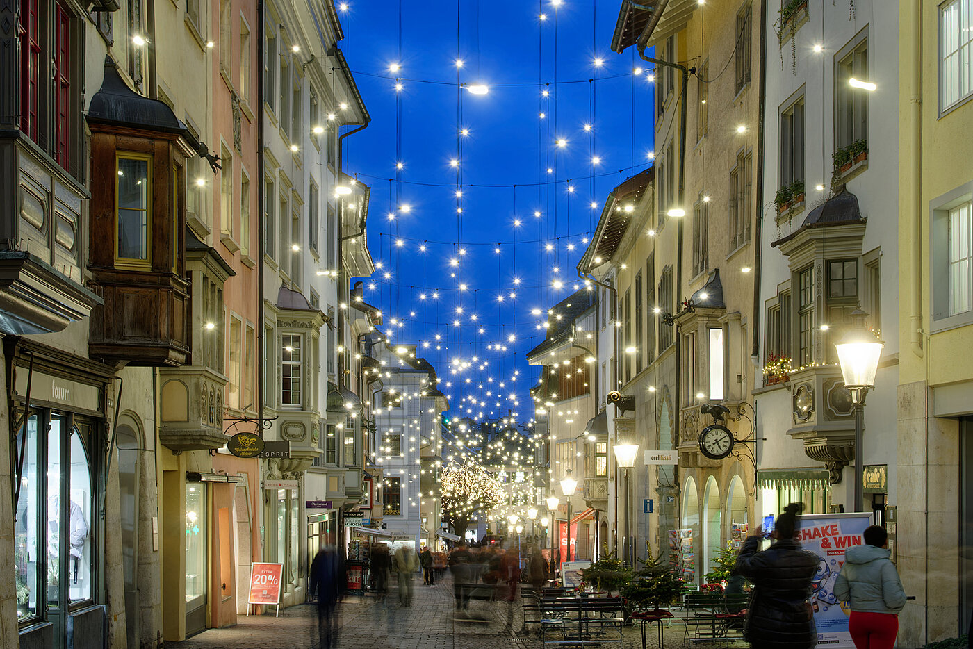Weihnachtsbeleuchtung Schaffhausen
