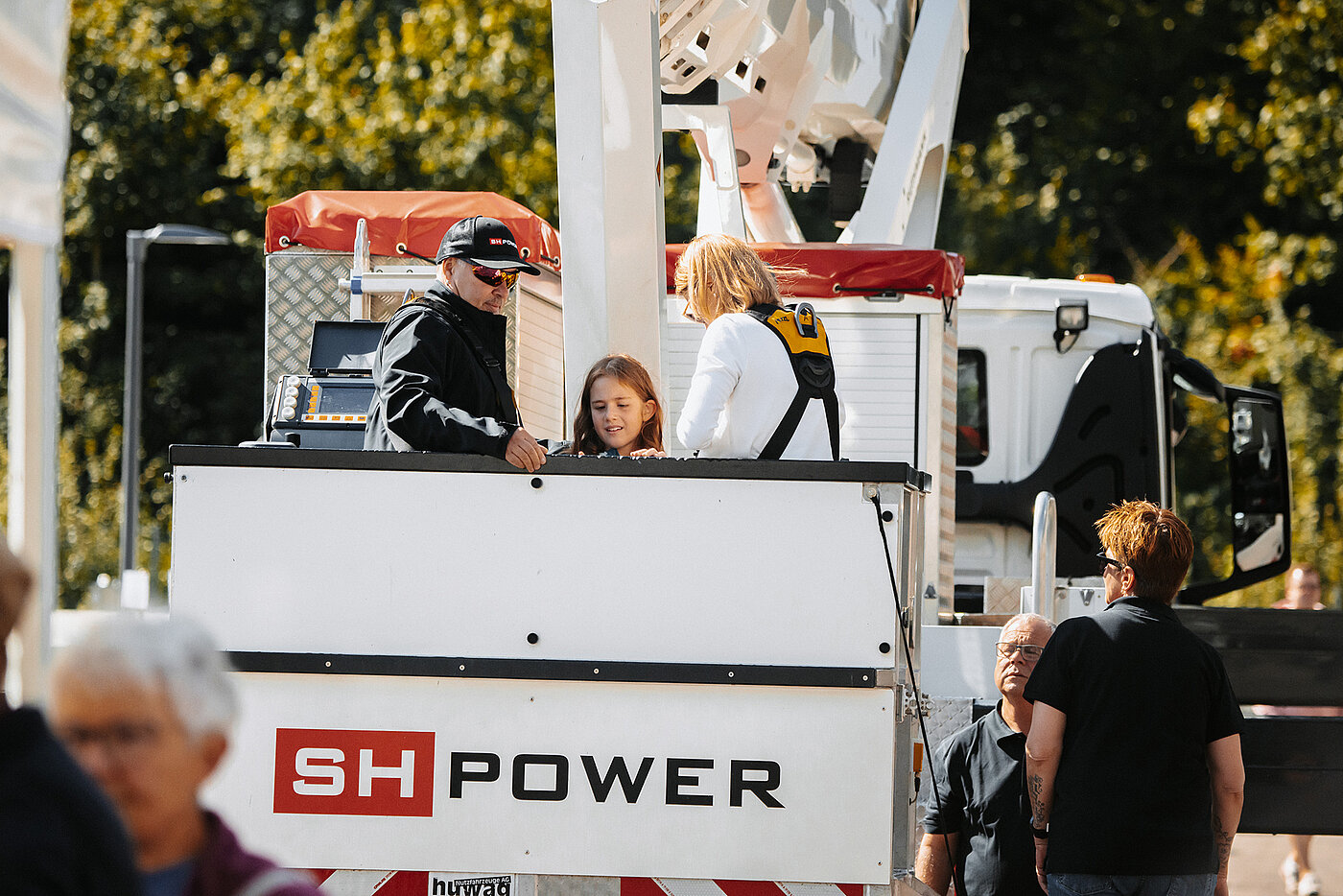 Hebebühne neuer Werkhof SH&nbsp;POWER