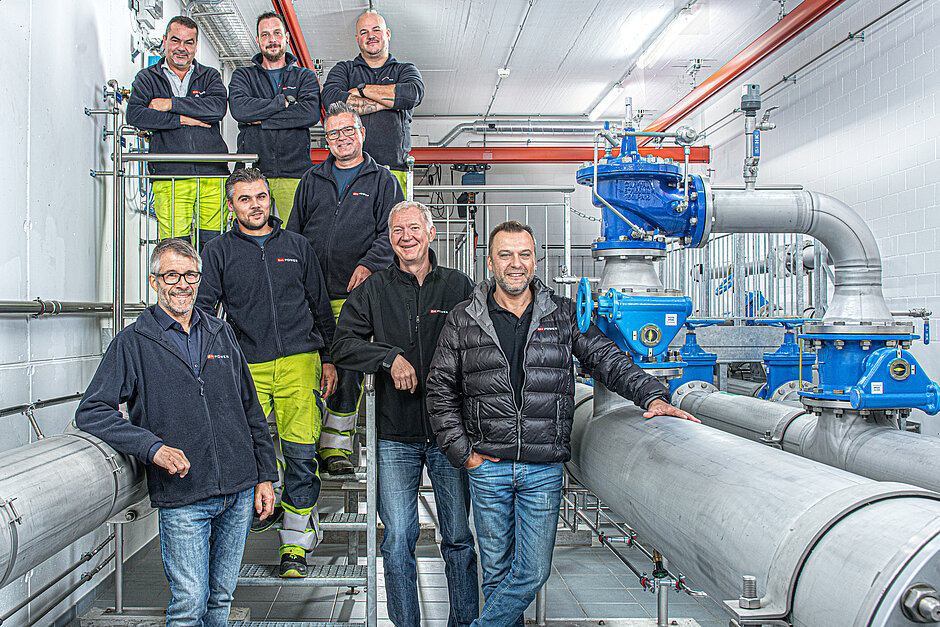SH&nbsp;POWER Team für die Wasserversorgung