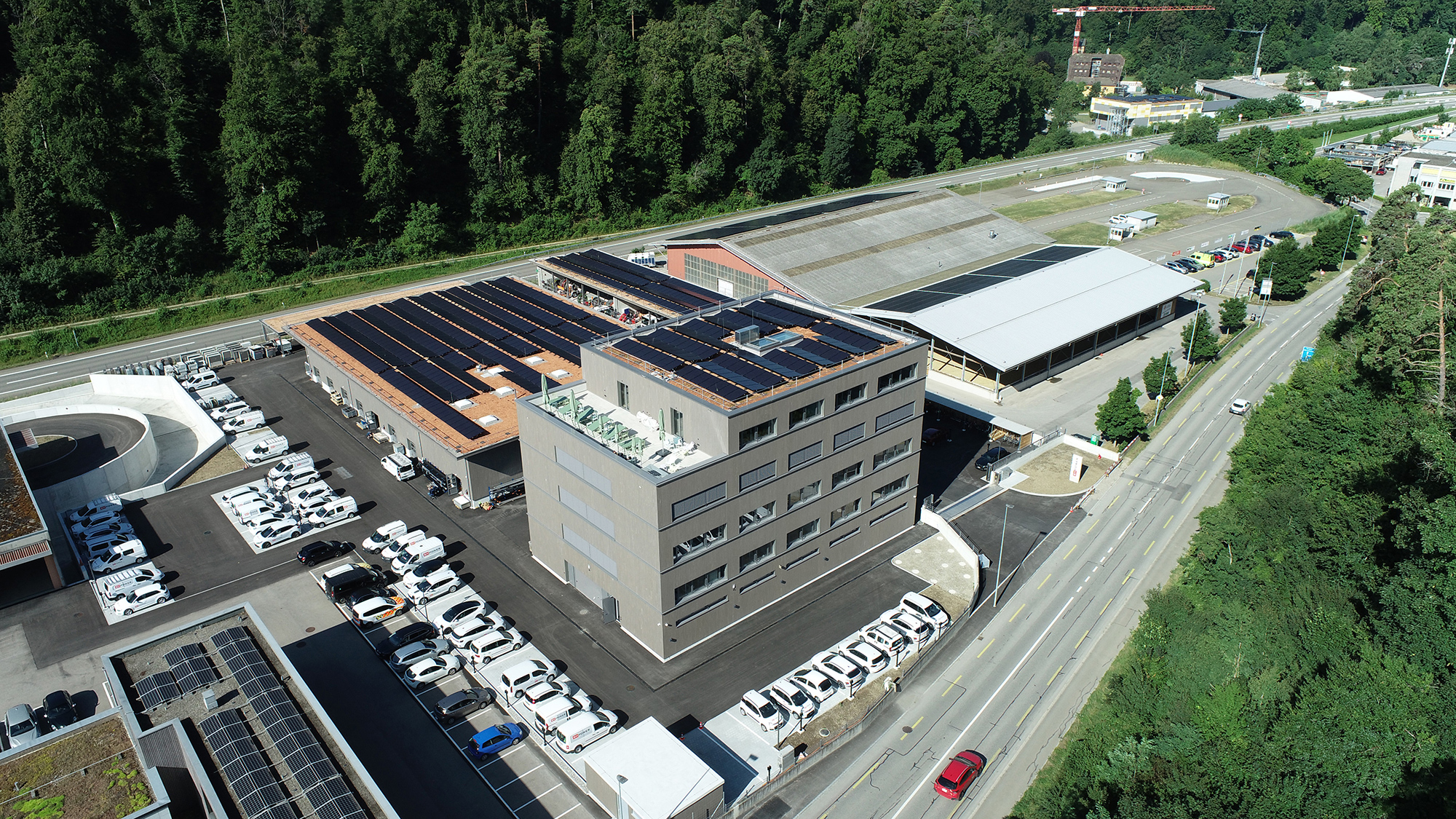 SH&nbsp;POWER Werkhof PV-Anlage