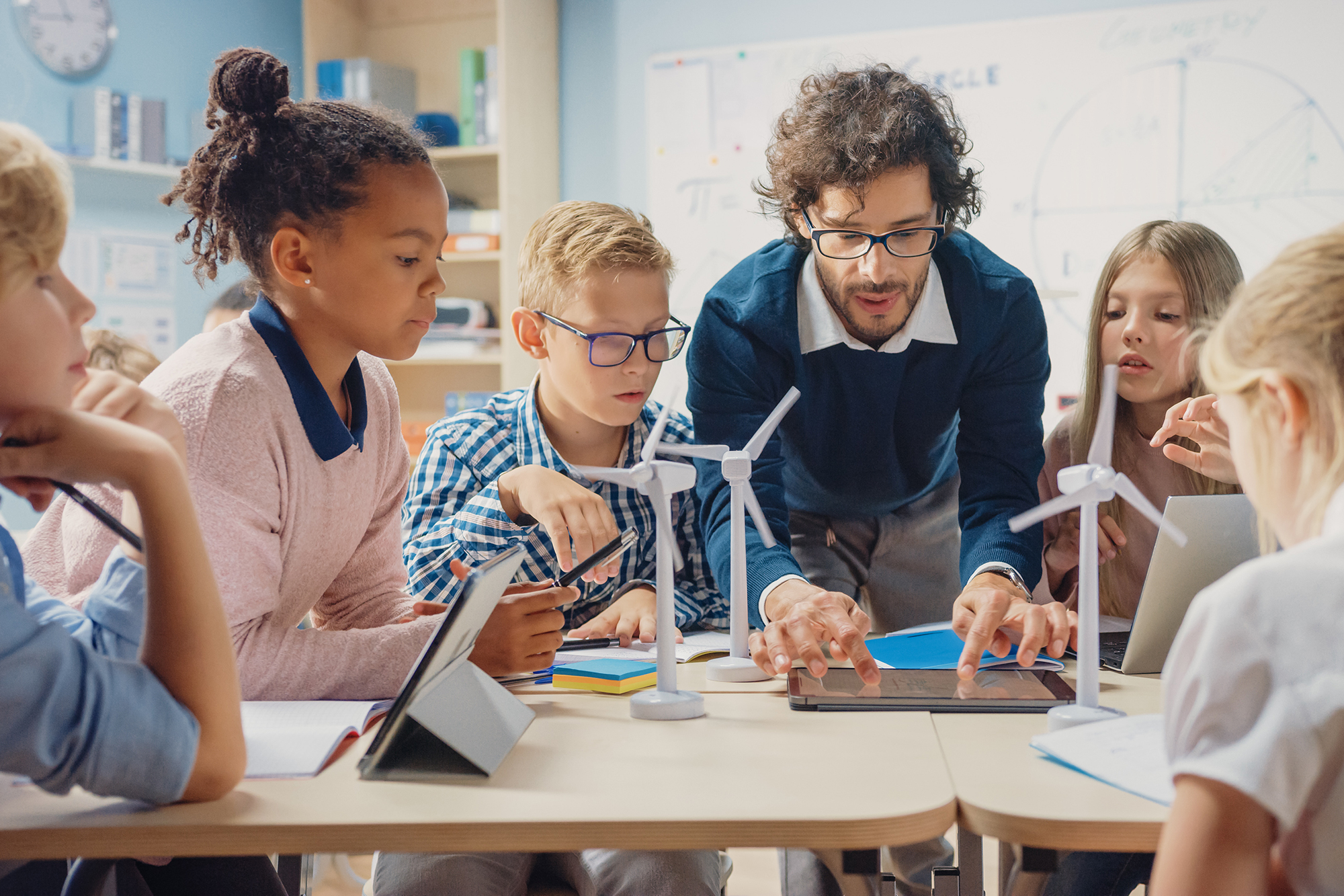 Schulworkshops Lehrer mit Kindern