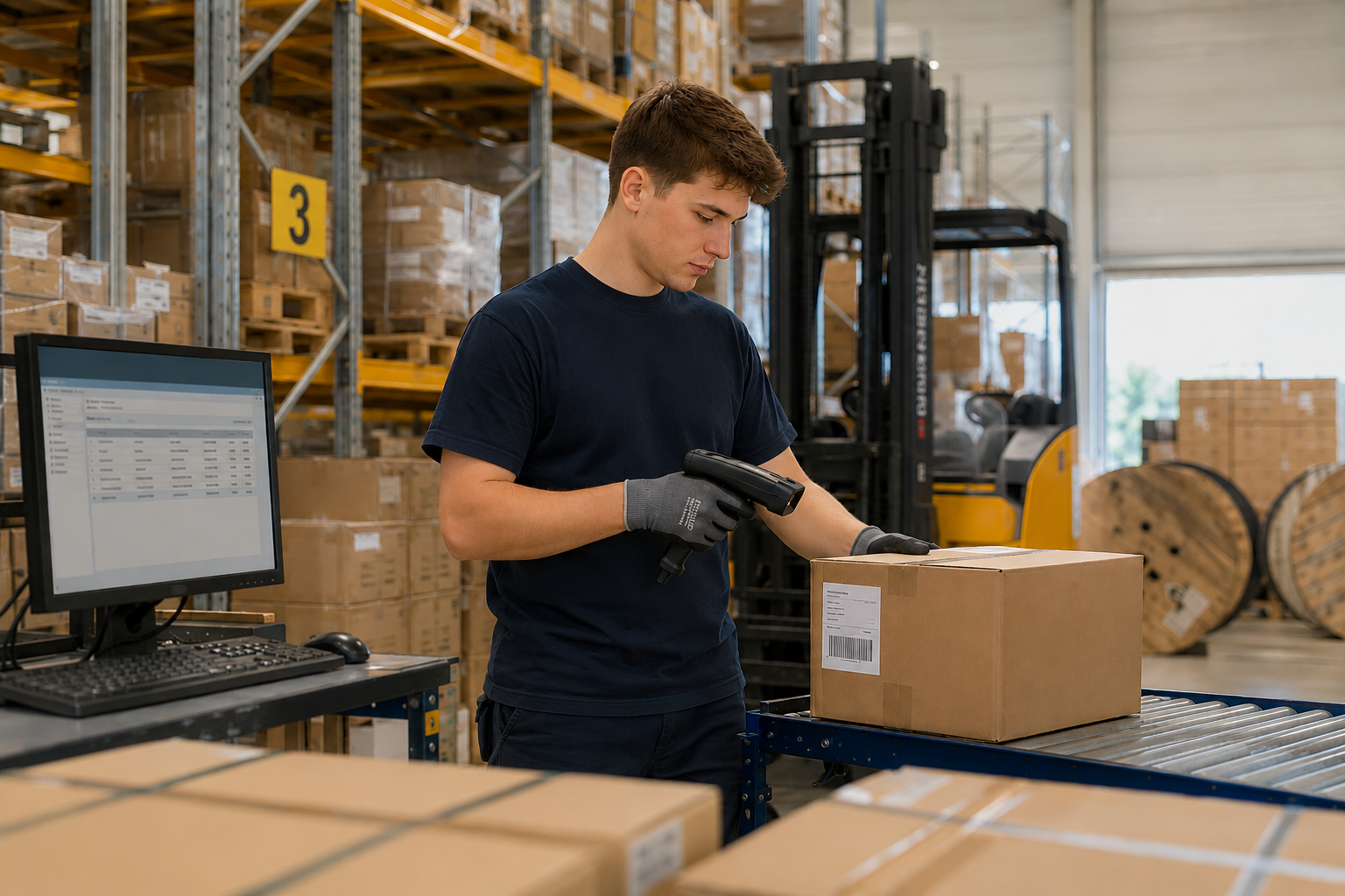 Lehre als Lehre als Logistiker oder Logistikerin